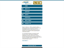Tablet Screenshot of mphinc.com